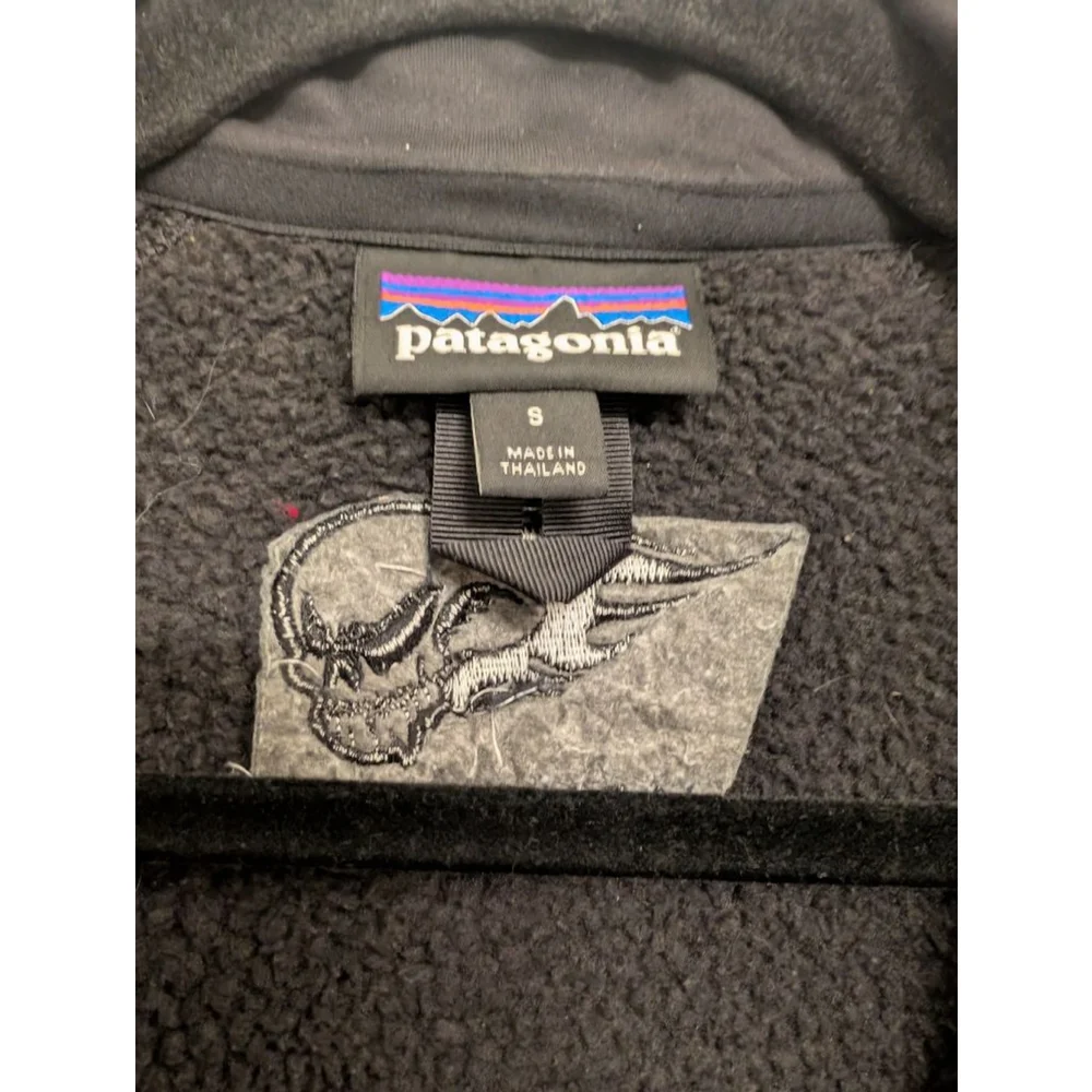 Patagonia Better Sweater 1/4-Zip Fleece size S *company or sport logo on back*
